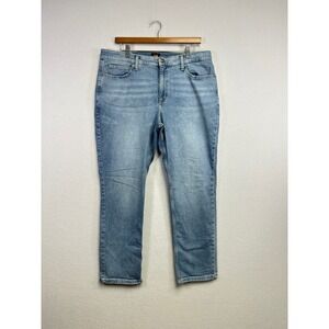 Lee Women's‎ Mid Rise Straight Leg Jeans Light Wash Size 16 Medium